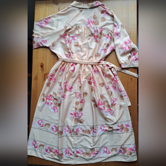 RETRO Charles Carroll Floral Summer Dress - Picture 3 of 4